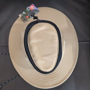 NWT Ozark Trail Outdoor Hat Floatable Adjustable S/M Explorer Tan